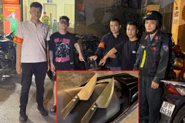 Thanh niên mang theo dao phóng lợn để... phòng thân