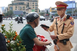 Ngày cuối của năm, trên 2.500 lái xe vi phạm nồng độ cồn bị xử phạt 