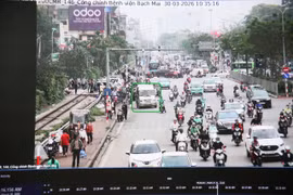 Camera AI xử lý hiệu quả vi phạm trật tự an toàn giao thông