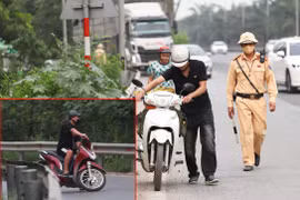 Xử lý nghiêm vi phạm trên đại lộ Thăng Long