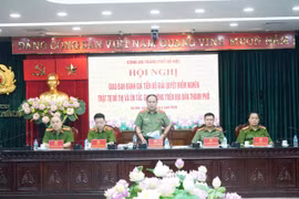 Giám đốc Công an Hà Nội: Người đứng đầu phải chịu trách nhiệm nếu để tồn tại vi phạm về trật tự đô thị