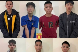Ổ nhóm thanh thiếu niên mang dao đi cướp tài sản lúc rạng sáng bị bắt giữ
