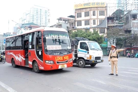 Sử dụng camera AI bảo đảm an toàn giao thông trong vận tải hành khách dịp Tết Dương lịch 2026