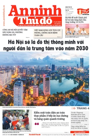 Báo An ninh Thủ đô số 7673, ngày 10/09/2025