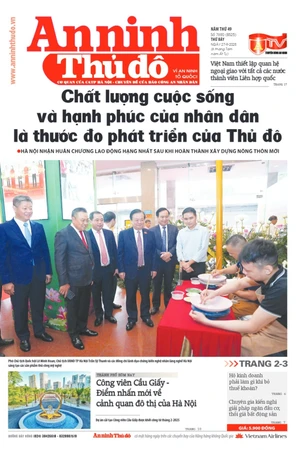 Báo An ninh Thủ đô số 7690, ngày 27/09/2025
