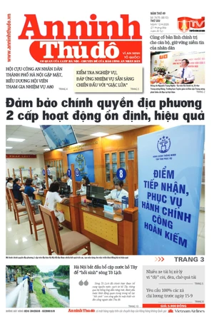 Báo An ninh Thủ đô số 7675, ngày 12/09/2025