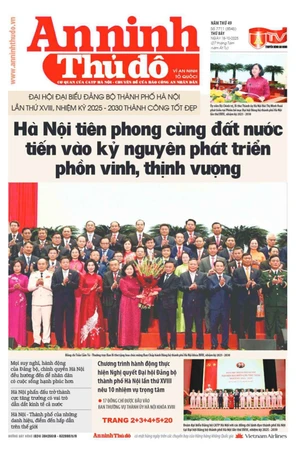 Báo An ninh Thủ đô số 7711, ngày 18/10/2025