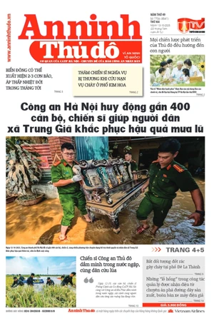 Báo An ninh Thủ đô số 7706, ngày 13/10/2025