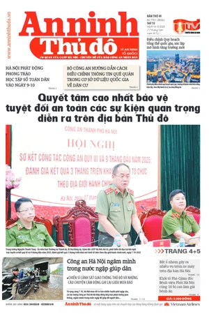 Báo An ninh Thủ đô số 7701, ngày 08/10/2025