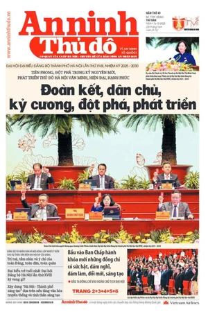 Báo An ninh Thủ đô số 7709, ngày 16/10/2025