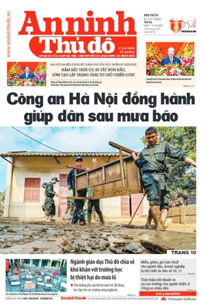 Báo An ninh Thủ đô số 7707, ngày 14/10/2025