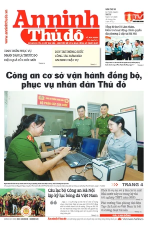 Báo An ninh Thủ đô số 7608, ngày 02/07/2025
