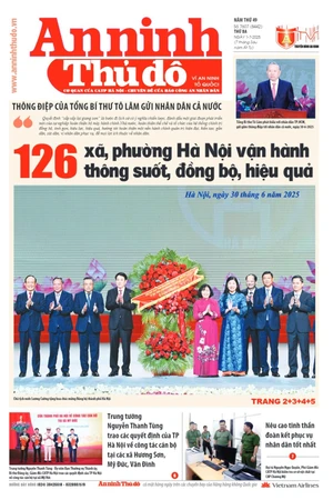 Báo An ninh Thủ đô số 7607, ngày 01/07/2025