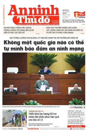 Báo An ninh Thủ đô số 07732, ngày 08/11/2025