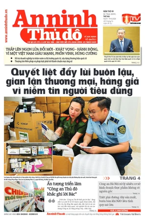 Báo An ninh Thủ đô số 7564, ngày 19/05/2025