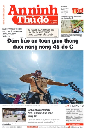 Báo An ninh Thủ đô số 7579, ngày 03/06/2025