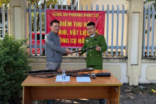 Chủ động thu hồi vũ khí, chặn 'mầm mống' tội phạm