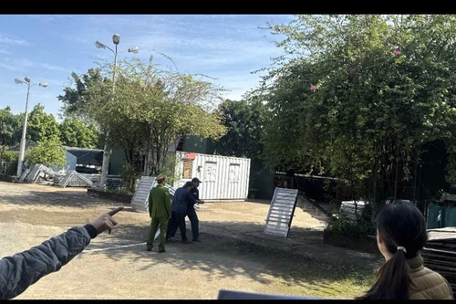 Kiểm tra công tác phòng cháy tại Cụm công nghiệp làng nghề Văn Tự