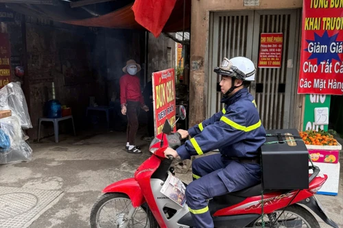 Xuyên Tết tuyên truyền phòng cháy, chữa cháy lưu động