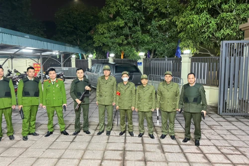 Chung sức, quyết tâm giữ bình yên địa bàn dịp Tết Nguyên đán