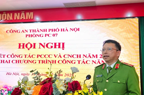 Dấu ấn một năm hành động quyết liệt của Cảnh sát phòng cháy, chữa cháy và cứu nạn, cứu hộ Hà Nội