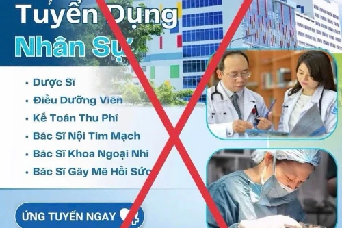 Cảnh giác chiêu trò mạo danh bệnh viện tuyển dụng để lừa đảo