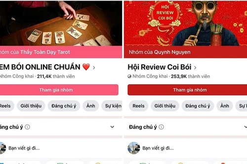 Bẫy lừa 'mở cung tài lộc', 'đổi vía giải hạn' trên mạng