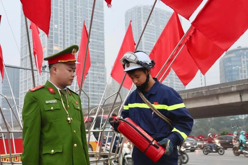Quyết liệt phòng ngừa cháy, nổ, bảo vệ tuyệt đối an toàn Đại hội XIV của Đảng