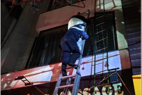 Không có thiệt hại về người trong vụ cháy cơ sờ massage ở ngõ 339 Minh Khai