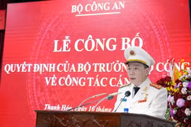 Thanh Hóa có tân Giám đốc Công an tỉnh
