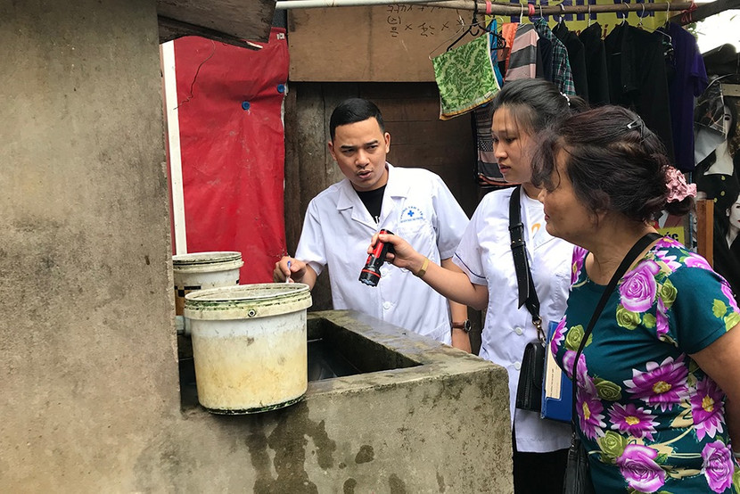 Giao lưu trực tuyến "Hiệu quả từ mô hình phòng chống sốt xuất huyết dựa vào cộng đồng" ảnh 79