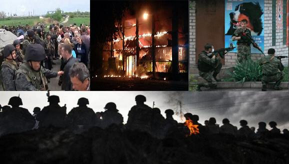 Quân Ukraine dùng chiến thuật đánh “bóc vỏ” chống biểu tình ly khai ảnh 1