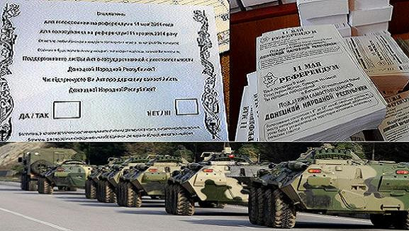 Kiev nổ súng vào Slavyansk ngay trước giờ trưng cầu dân ý ảnh 1