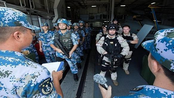 Mỹ, Trung Quốc, Australia lần đầu diễn tập quân sự chung ảnh 1