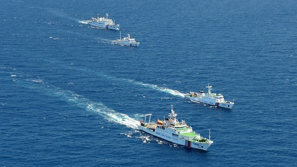 Trung Quốc điều 3 tàu hải cảnh xâm nhập Senkaku/ Điếu Ngư ảnh 1