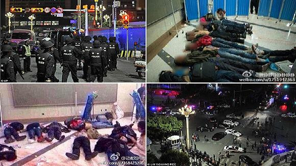 10 kẻ bịt mặt, chém chết 29 người, 130 người bị thương tại ga Côn Minh ảnh 1