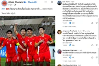 Cổ động viên Thái Lan thán phục, ngợi ca U23 Việt Nam