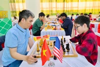 Kỳ thủ từ 8 quốc gia tranh tài tại Ninh Bình