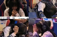 Trạng thái bất thương của Naphat Warasin khi bị phát hiện gian lận