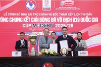 Công bố vòng chung kết U19 quốc gia - Cúp Modern 2025/26