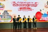 Hơn 500 triệu đồng tiền thưởng cuộc thi Sắc màu Việt - Nhật