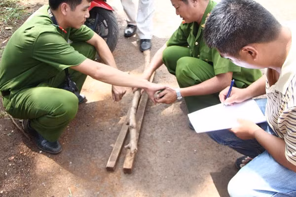 2 đối tượng nghi trộm chó bị người dân đánh chết rồi đốt xe ảnh 2