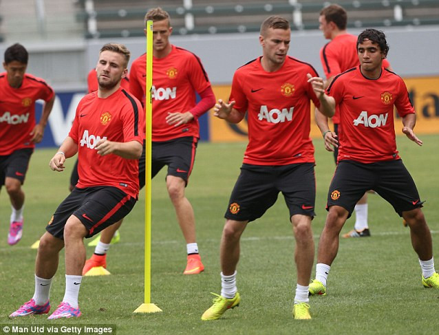 Chùm ảnh: Buổi tập đầu tiên của M.U trên đất Mỹ ảnh 5