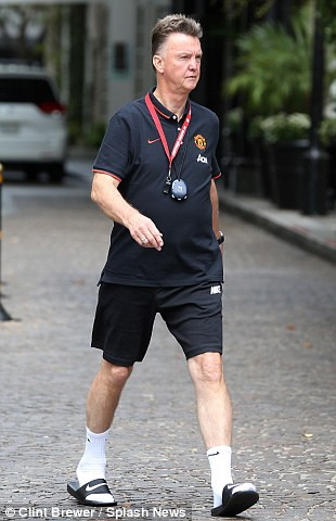 Chùm ảnh: Buổi tập đầu tiên của M.U trên đất Mỹ ảnh 1