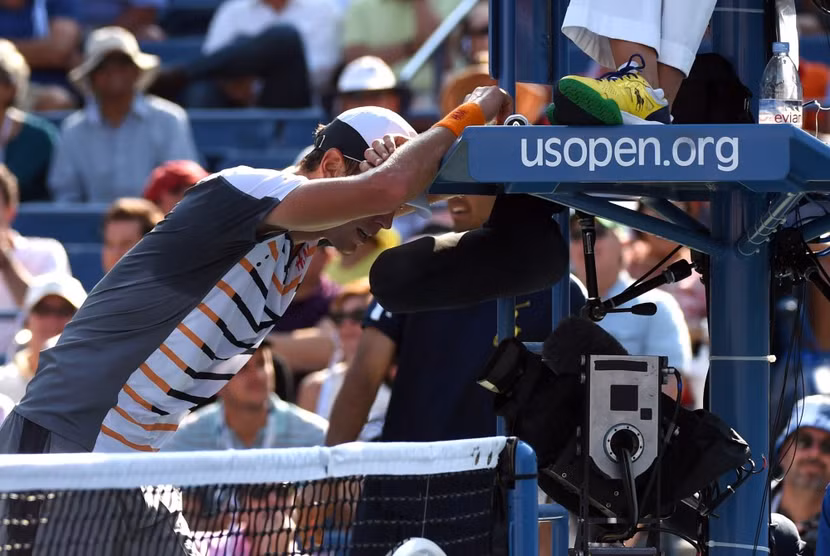 US Open 2014: Berdych thua "tức tưởi", Federer chật vật giành vé vào bán kết. ảnh 3