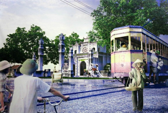 Tàu điện - sống lại những hình ảnh đẹp về Hà Nội ảnh 8