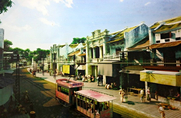 Tàu điện - sống lại những hình ảnh đẹp về Hà Nội ảnh 10