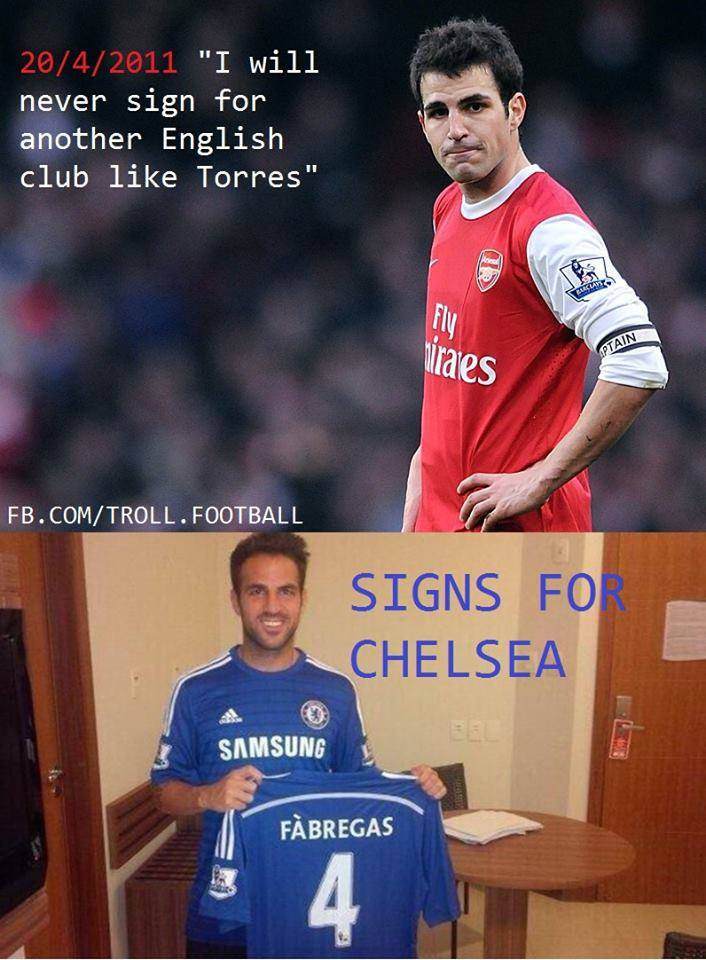 Fan Arsenal phẫn nộ trước thông tin Cesc Fabregas gia nhập Chelsea ảnh 4