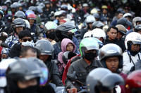 Mọi phương tiện đều ‘nghẽn’ trong đợt di dân lớn nhất lịch sử Indonesia 