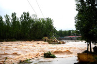 [Ảnh] Mưa lớn ‘nghìn năm có một’ gây lụt lội kinh hoàng ở tỉnh Hà Nam, Trung Quốc